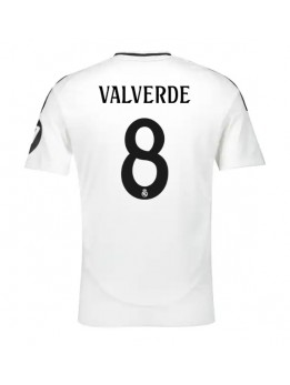 Real Madrid Federico Valverde #8 Replika Hemmakläder 2024-25 Kortärmad